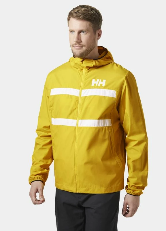 Vetroodporna jakna Salt Stripe, Helly Hansen, moška, rumena