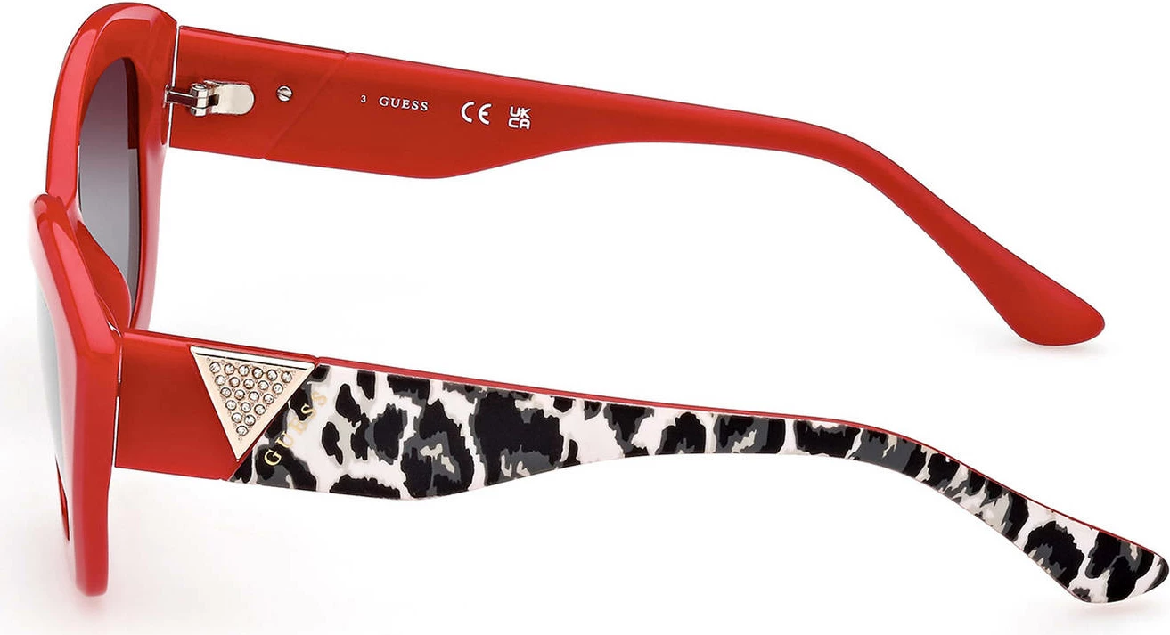 Sončna očala za ženske, rdeča GUESS JEANS