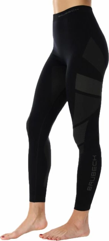 Termoaktivne legice za ženske Brubeck, črne