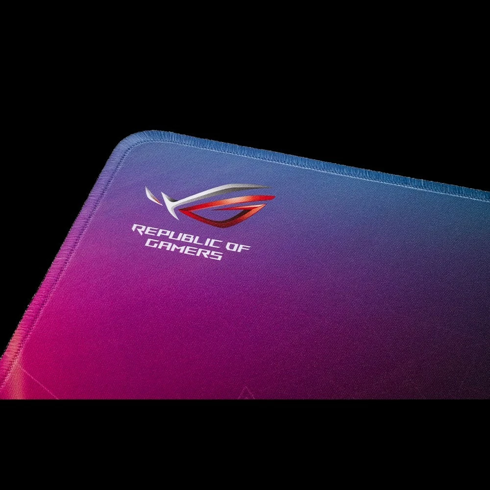 Gaming podloga za miško ASUS ROG Strix Edge, večbarvna, 450x400 mm, guma, protizdrsna