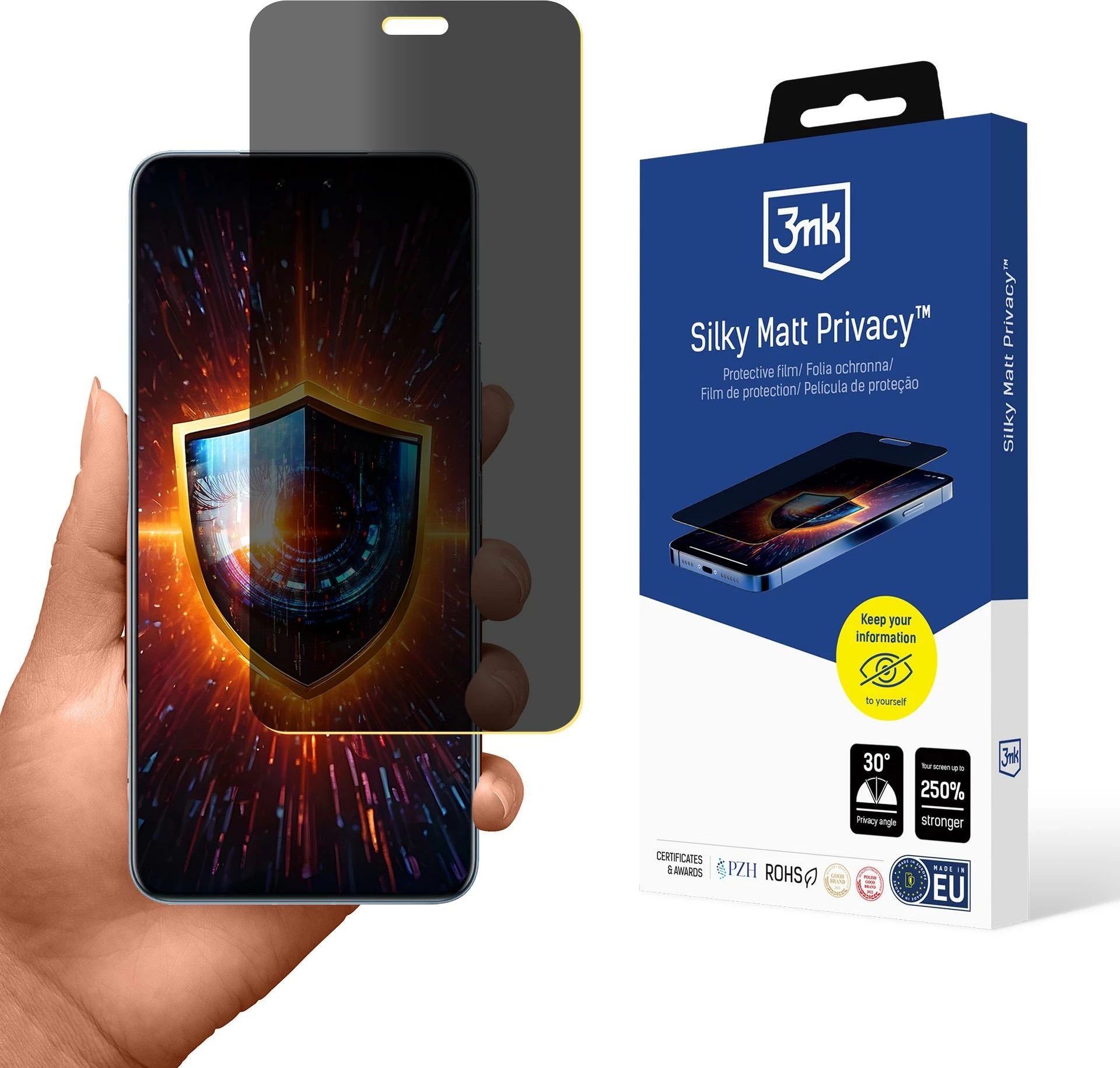 Ovitek za zasebnost 3mk Silky Matt Privacy za Xiaomi 14 Civi, mat
