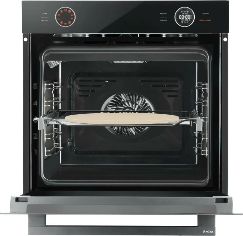 Pečica 72 L, kataliza/para, AirFry, črna — Amica ED6769BA+ S-TYPE