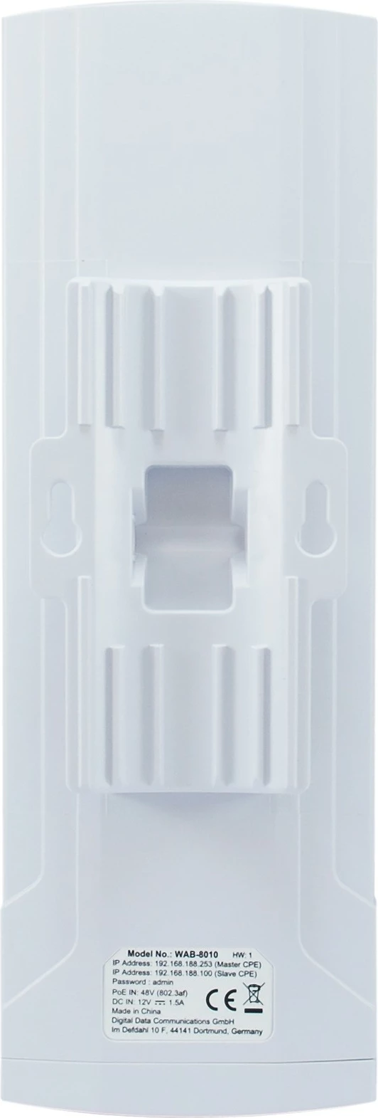 Zunanji brezžični dostopni punkt 5 GHz, 867 Mbit/s, PoE, bel LevelOne AC900