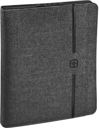 Poslovni organizator A4 z žepom za 10‑palčni tablični računalnik, snemljiv registrator, Wenger Affiliate, siv