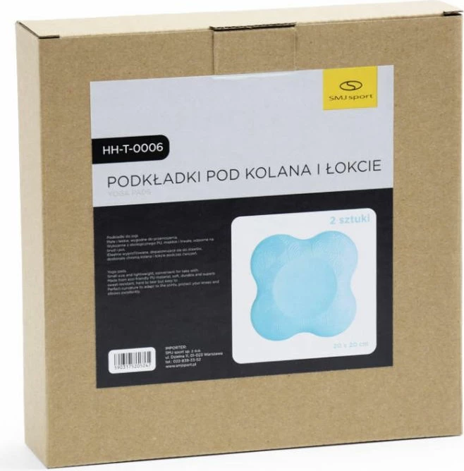 Vadbeni blazinici SMJ, za moške in ženske, modri