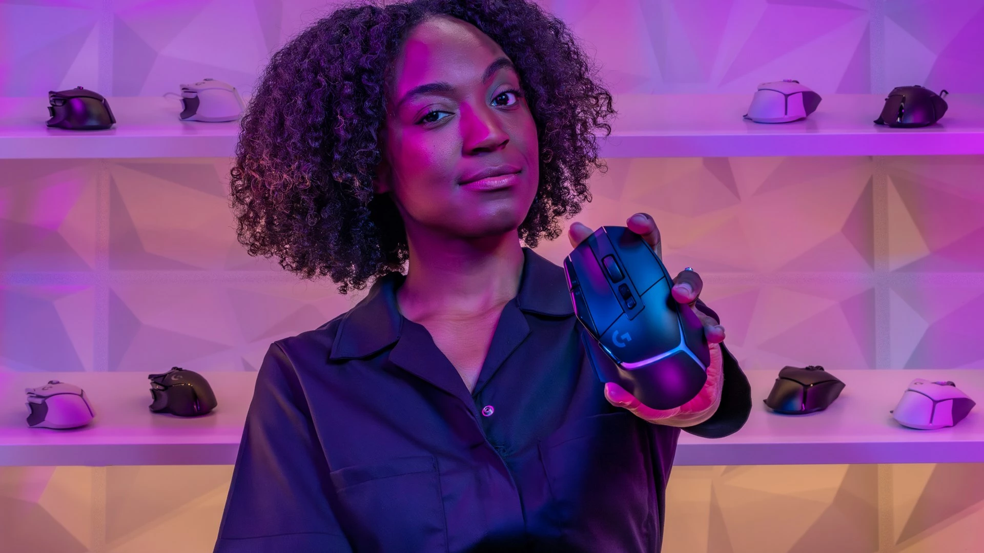 Gaming miška Logitech G502 X PLUS LIGHTSPEED, brezžična, RGB, črna