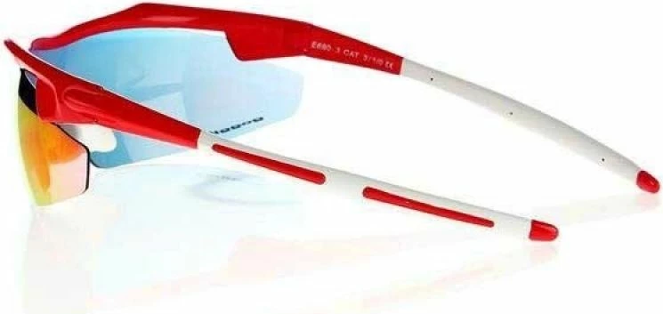 Športna sončna očala Goggle, unisex, rdeče/belo