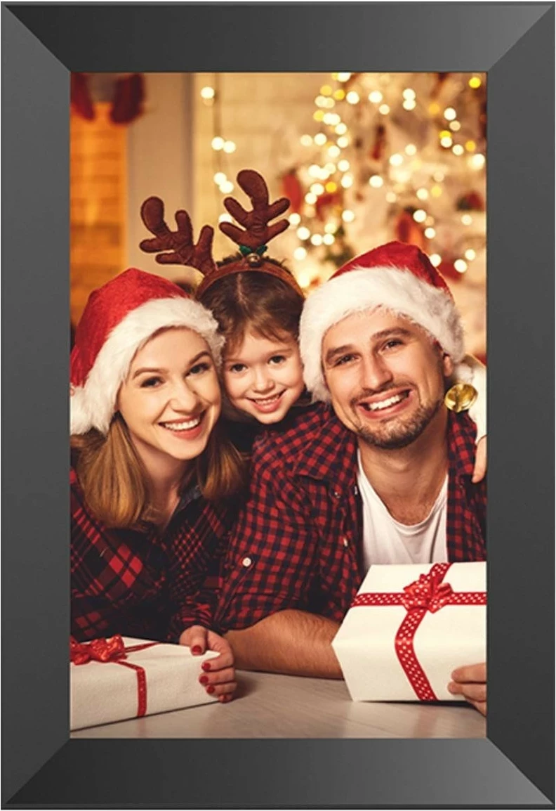 Digitalni okvir Kodak CF102P, Wi‑Fi, 32 GB, zaslon na dotik, črn