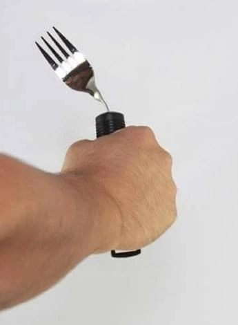 Premični vilice za pomoč pri hranjenju SUNDO, črn