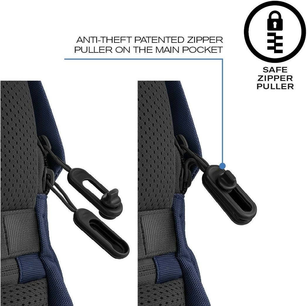 Prostorna nahrbtnik za prenosnik 15,6", XD DESIGN BOBBY SOFT, 13–16 L, temno moder