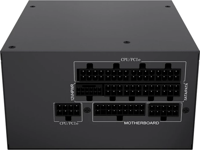 Napajalnik 1000 W, 80 PLUS Gold, črn Gembird Fornax Power