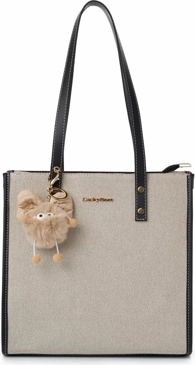 Torba za čez ramo Blake Lucky Bees, črna