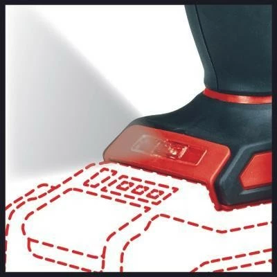 Brezkrtačen vrtalnik-vijač Einhell TP-CD 18/60 Li BL Solo, 18 V, 2 hitrosti, brez baterije, črn/rdeč