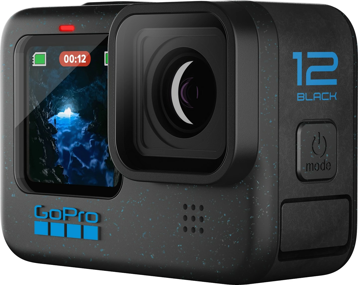 Akcijska kamera GoPro HERO12 Black, 5K Ultra HD, 27 MP, Wi-Fi, Bluetooth, črn