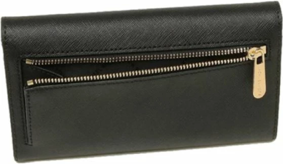 Eleganten ženski denarnica Jet Set Travel LG Trifold, Michael Kors, črna