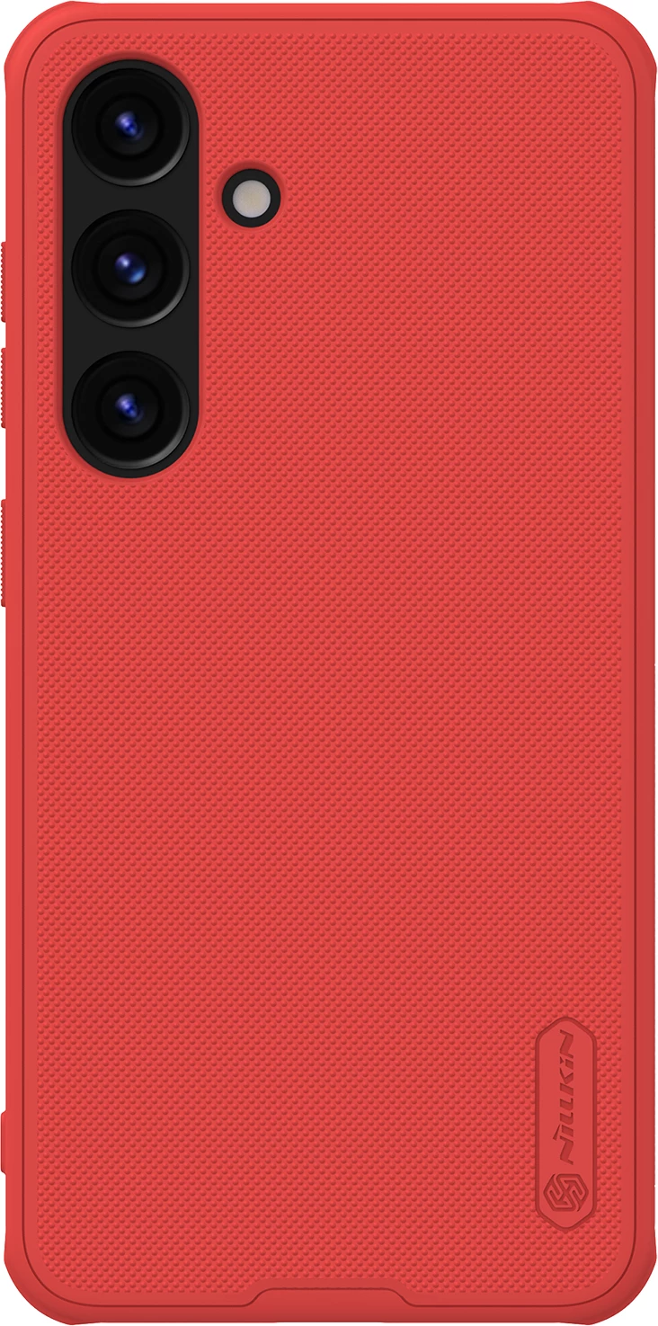 Zaščitni ovitek Super Frosted Shield Pro Nillkin za Samsung Galaxy S24, rdeč