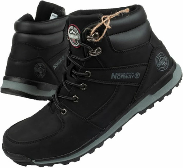 Čevlji za moške Geographical Norway, črni