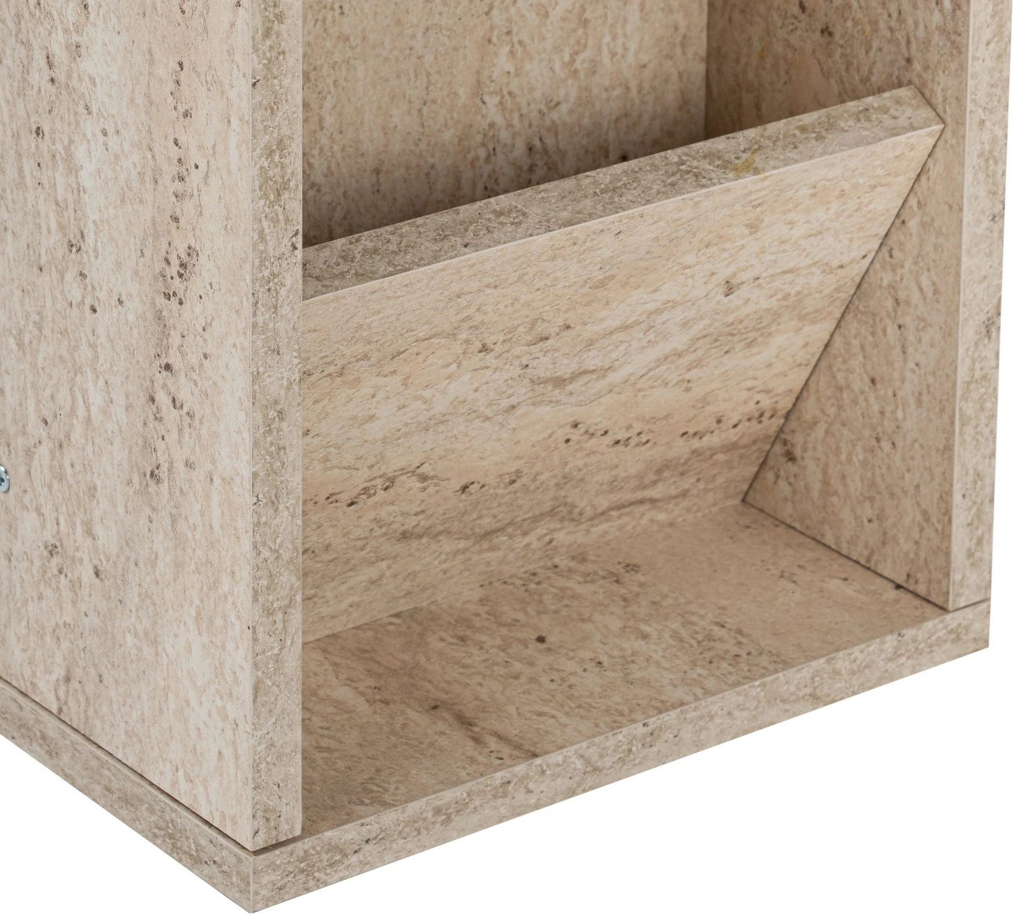 Stranska mizica Filinta Hanah Home, travertin