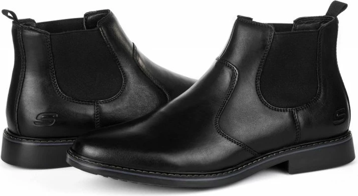 Formalne čevlje za moške Skechers Bregman Morago, črni