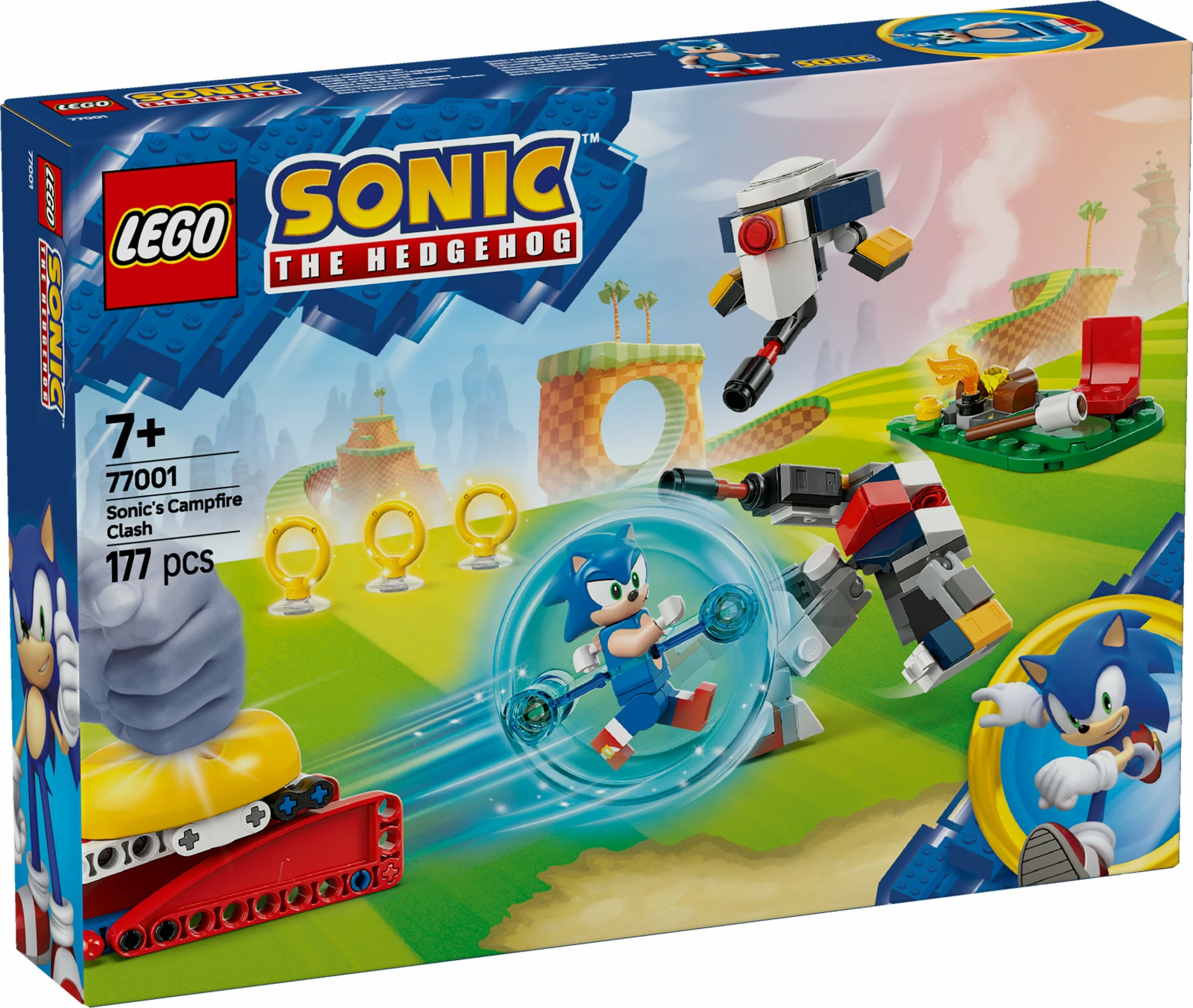 Set gradnikov Sonic the Hedgehog 77001, 177 kosov