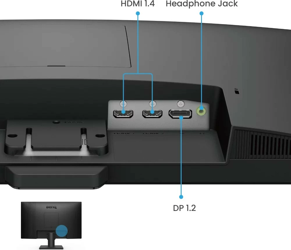 Monitor 23,8", IPS, 100 Hz, Full HD, BenQ GW2490, črn