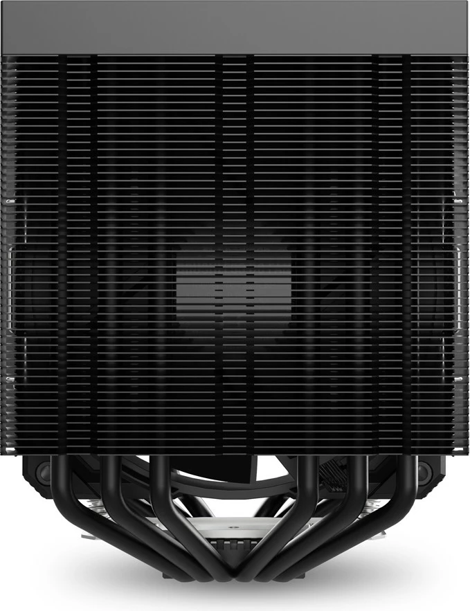 Zračno hlajenje Sharkoon A60 RGB, 2x120 mm, 6 toplotnih cevk, črno