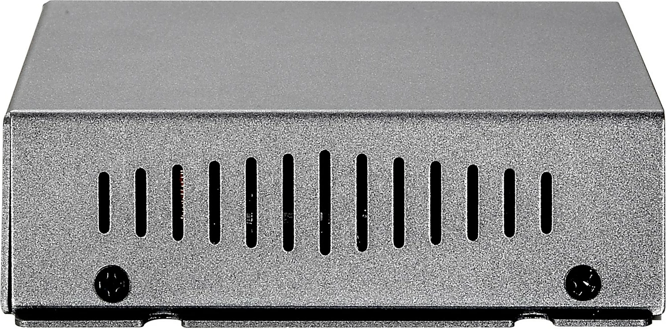 Repeater omrežja PoE, Cascadable, 200 m, 10/100Base-T(X), črn - LevelOne