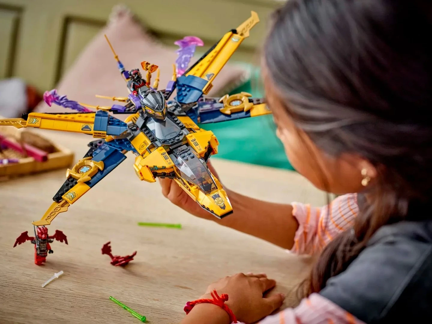 Super Storm Jet Ras in Arin, LEGO NINJAGO 71833, 510 kosov