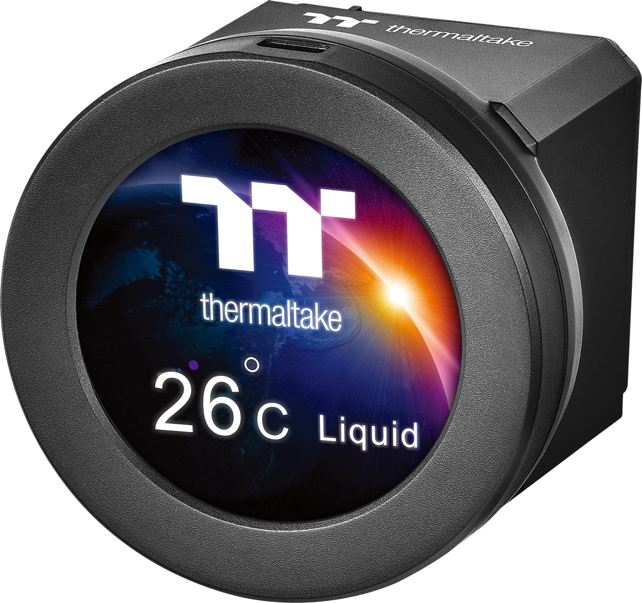 Vodno hlajenje vse-v-enem za procesor in RAM Thermaltake Floe RC Ultra 240, LCD, 240 mm, črno