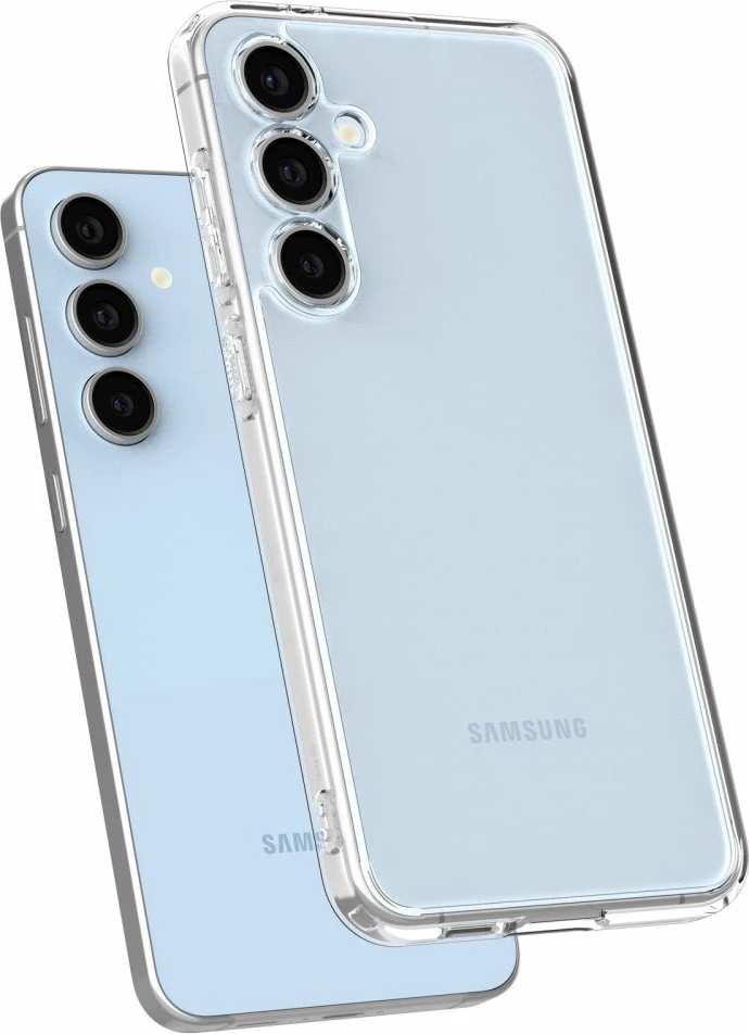 Ovitek Spigen Ultra Hybrid za Samsung Galaxy S24 FE, prozoren