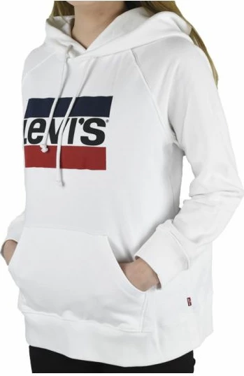 Duks za ženske Levi's, bel