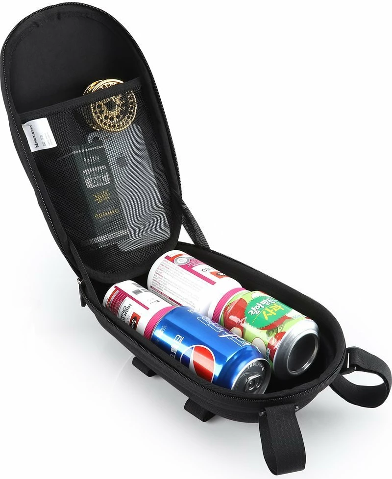 Torba za krmilo trotinetu Wozinsky WSB1BK, 4 L, črna