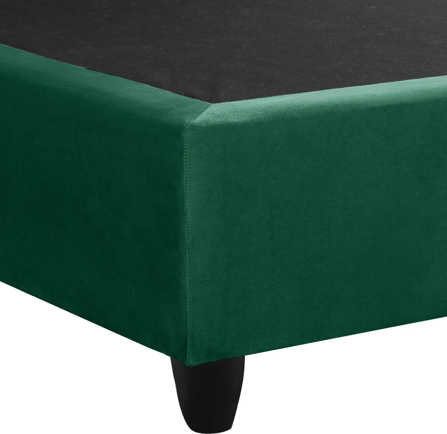 Postelja MALENA, cipresno zelena žamet, 150x200