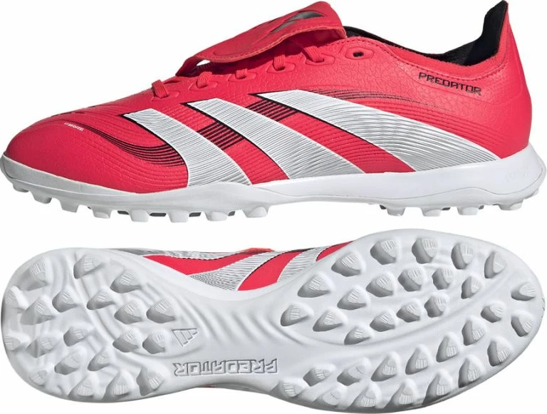Futbalni čevlji adidas Predator League FT TF M, rdeči