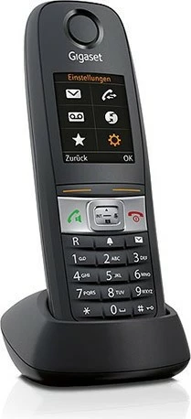 DECT telefon Gigaset E630HX, LCD 4,57 cm, NiMH, črn