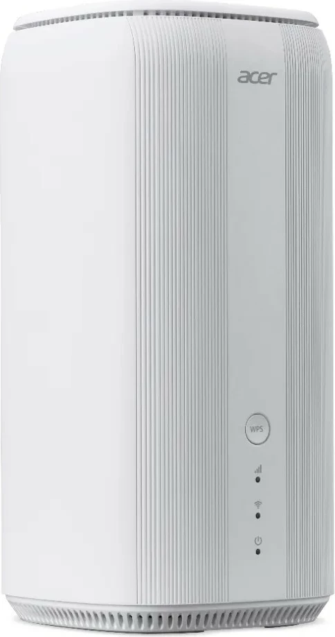 5G Wi‑Fi 6E prenosni usmerjevalnik Acer Connect X6E, 4 GB RAM, bel