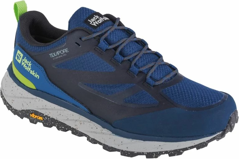 Treking čevlji za moške Jack Wolfskin, temno modri