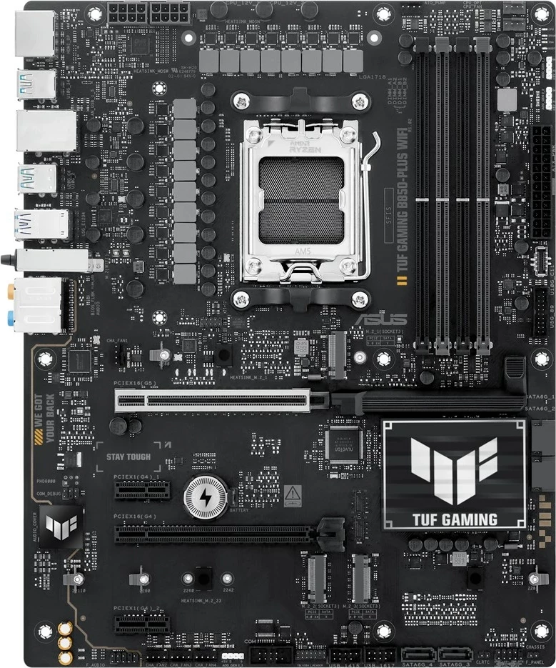 Plošča za igre ASUS TUF Gaming B850-PLUS, Socket AM5, ATX, črna