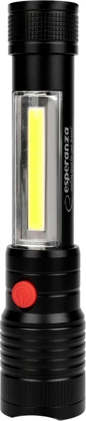 Ročna svetilka Esperanza EOT069, LED, aluminij, črna