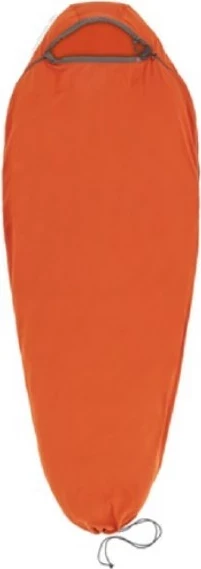Notranji flis Sea To Summit Reactor - Mummy z vrvico, standard, oranžen
