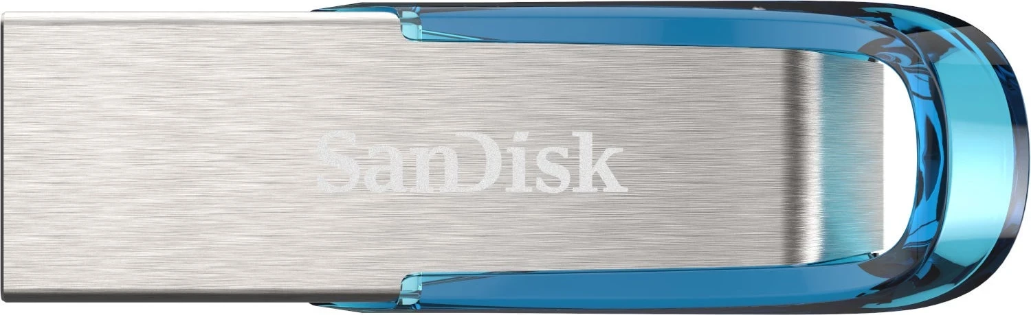 USB SanDisk Ultra Flair, 128GB, srebrno-modra