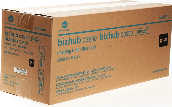 Enota bobna Konica Minolta IUP22K / A3GP01D, 60.000 strani, standardna, črna