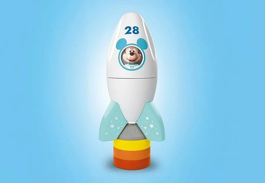 Kozmična pustolovščina Playmobil Junior Mickey Mouse, set 5-delni