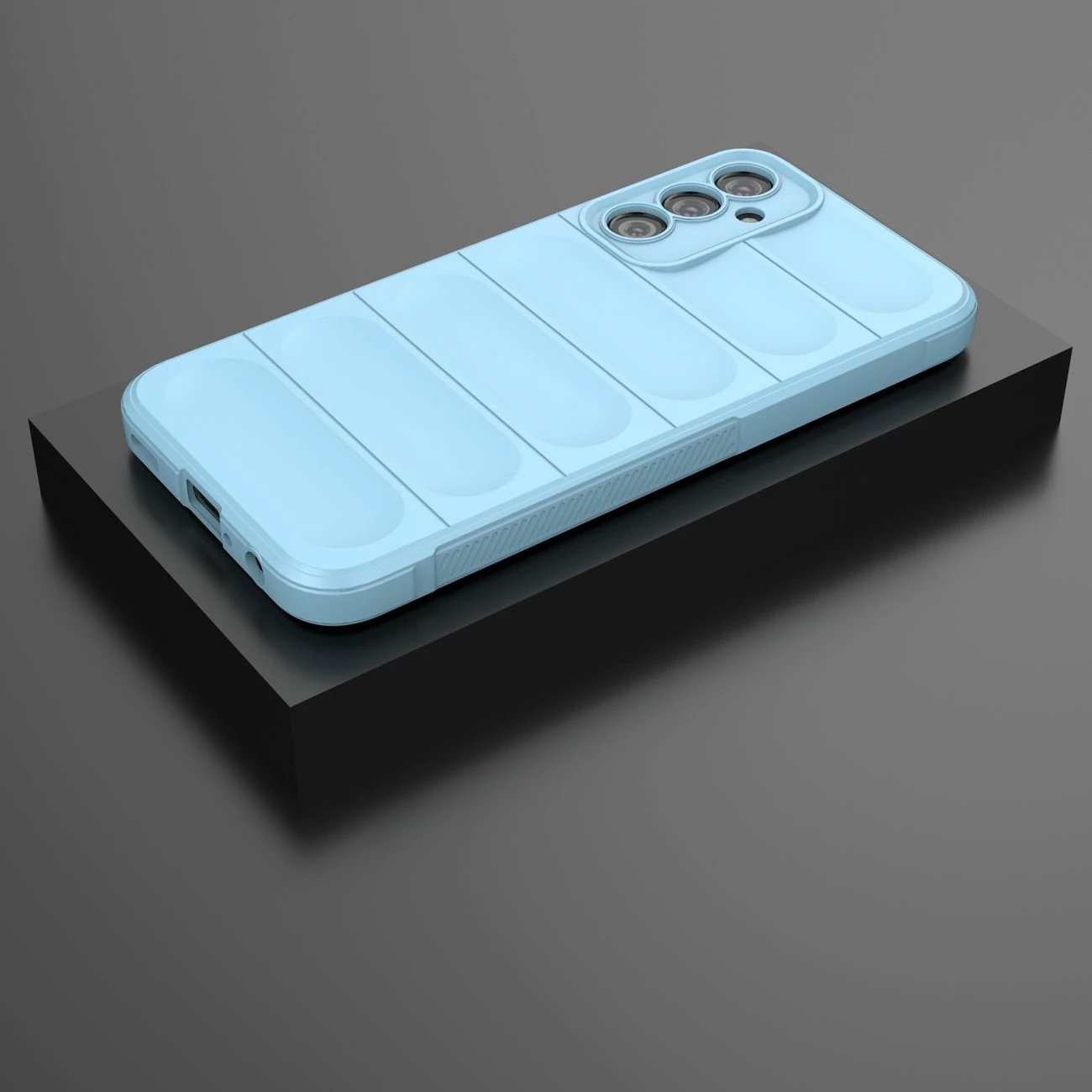 Zaščitni ovitek Hurtel Magic Shield za Samsung Galaxy A24 4G, TPU, svetlo modra