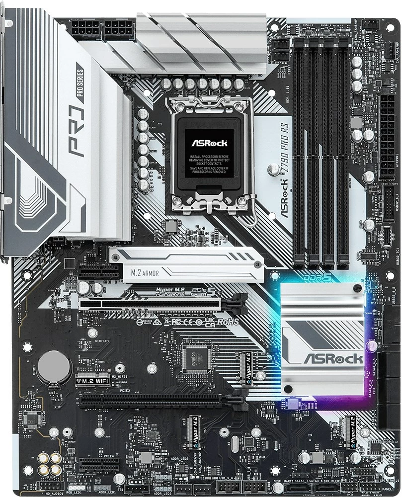 Matična plošča Asrock Z790 Pro RS, Intel Z790 LGA 1700 ATX