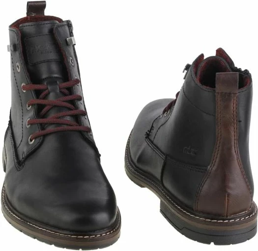 Čizme Rieker, moške, črne