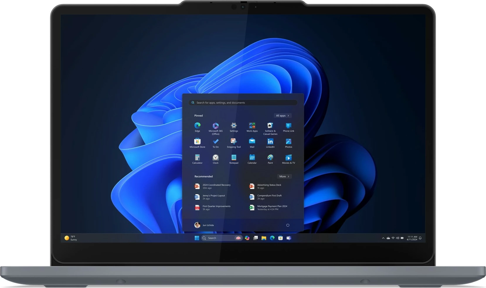 Prenosnik 2-v-1, 13" Lenovo 13w G3, Core i5 120U, 16 GB, 512 GB SSD, zaslon na dotik s pisalom, siv
