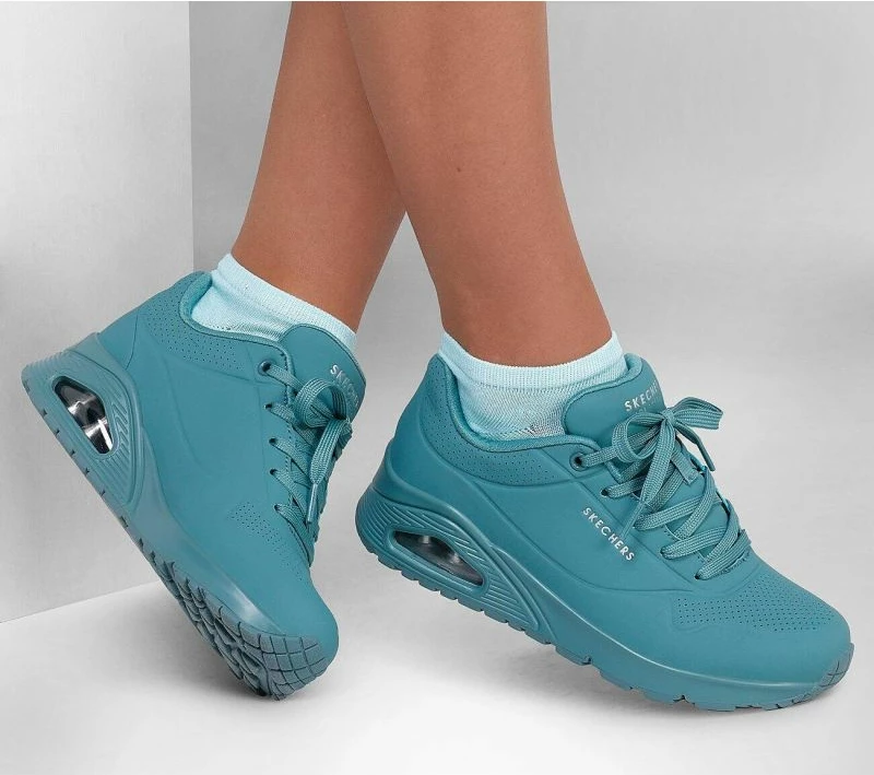 Superge, Skechers Uno Stand On Air, modro-zelen