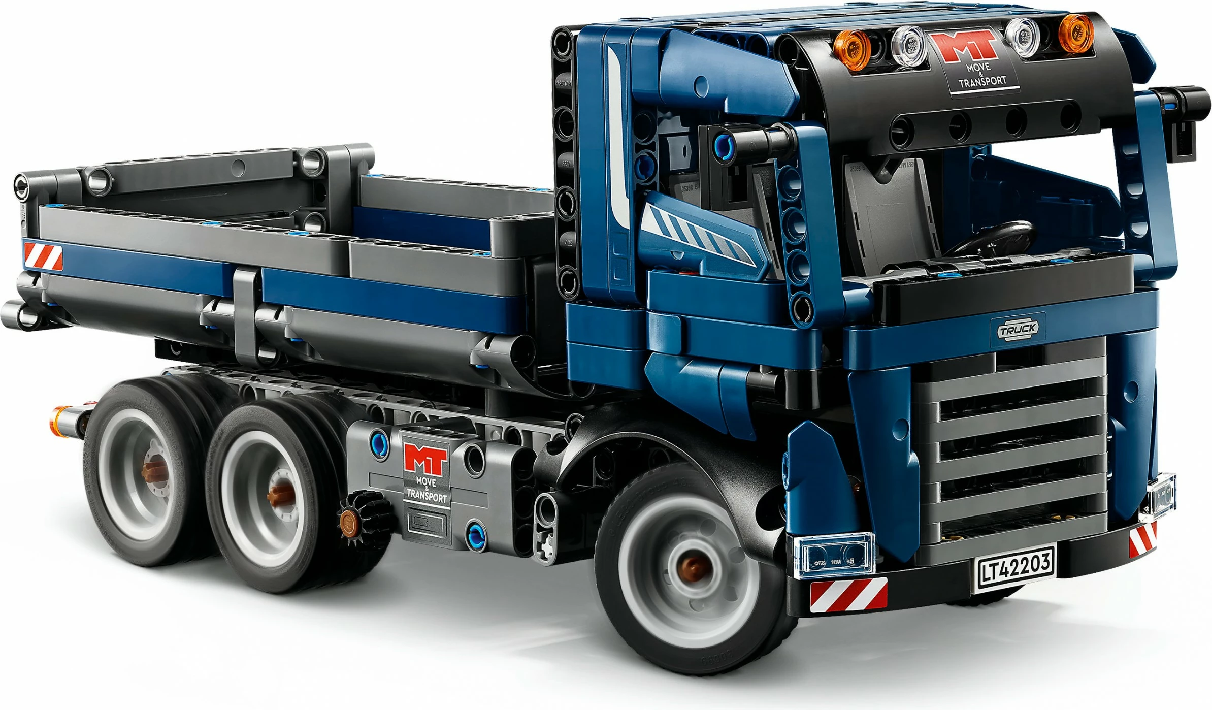 Gradbeni komplet LEGO Technic premetni tovornjak, 462 kosov, večbarven