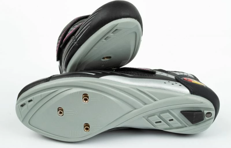 Kolesarske čevlje Northwave Moon za ženske, črno-roza